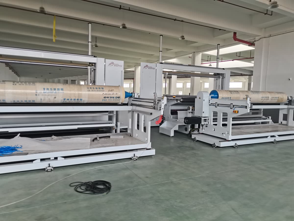 案例与项目 - Hangzhou Hangfang Technology rewinding and slitting equipment project