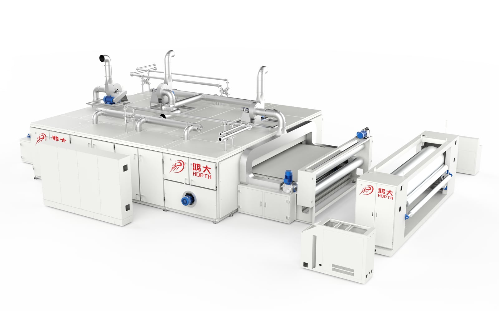无纺布后整理设备 - HDPTH nonwoven drying oven production line